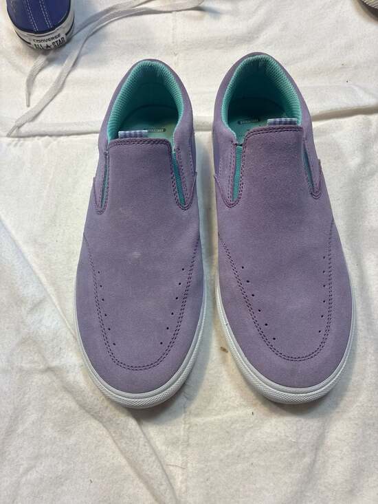 Lakai Other - Lakai Owen Nico Hiraga Purple Suede Slip-On Skate Shoes Size 9